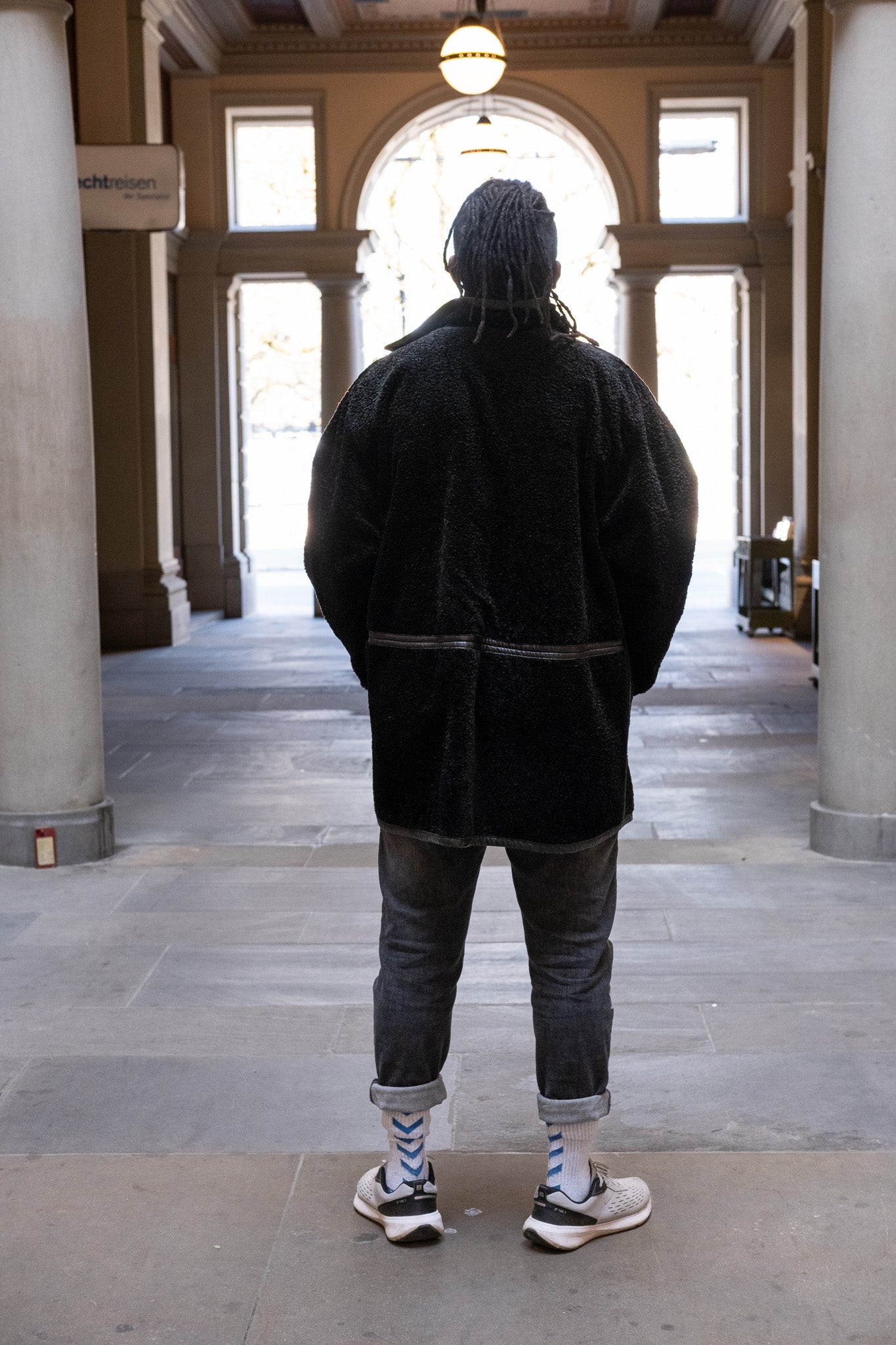 REVERSIBLE VINTAGE LEATHER COAT