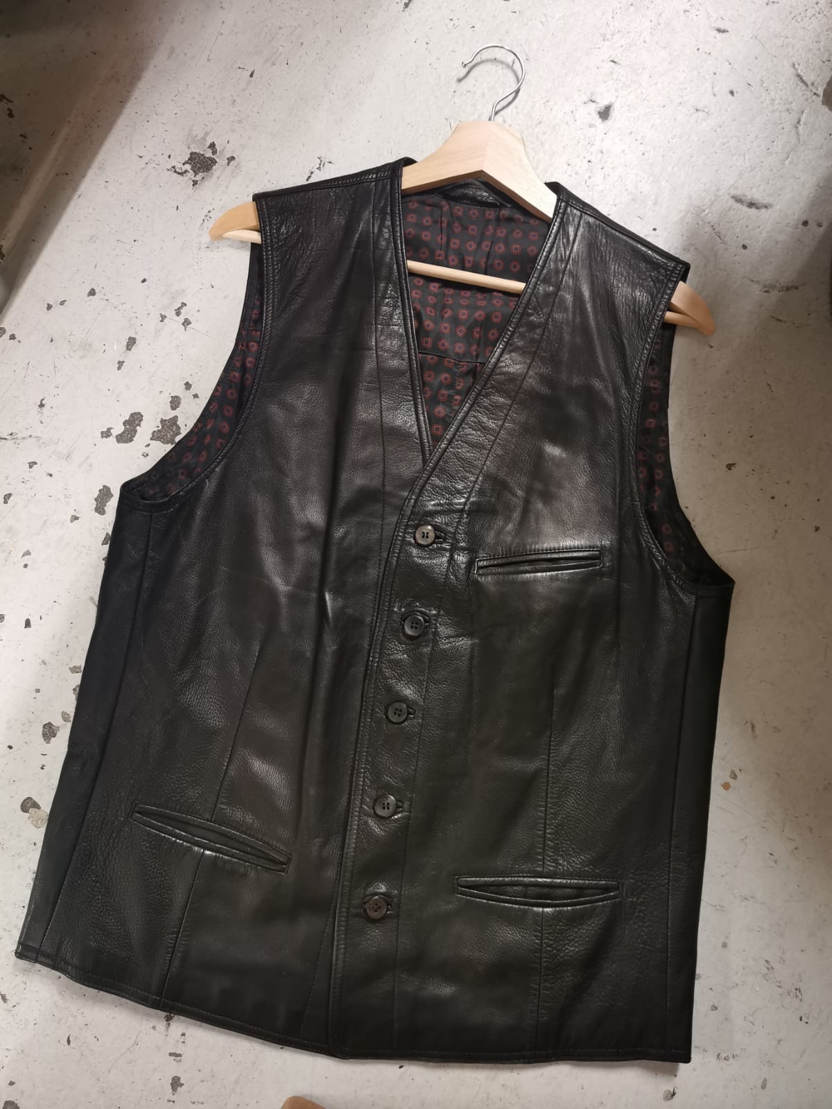 VINTAGE LEATHER VEST