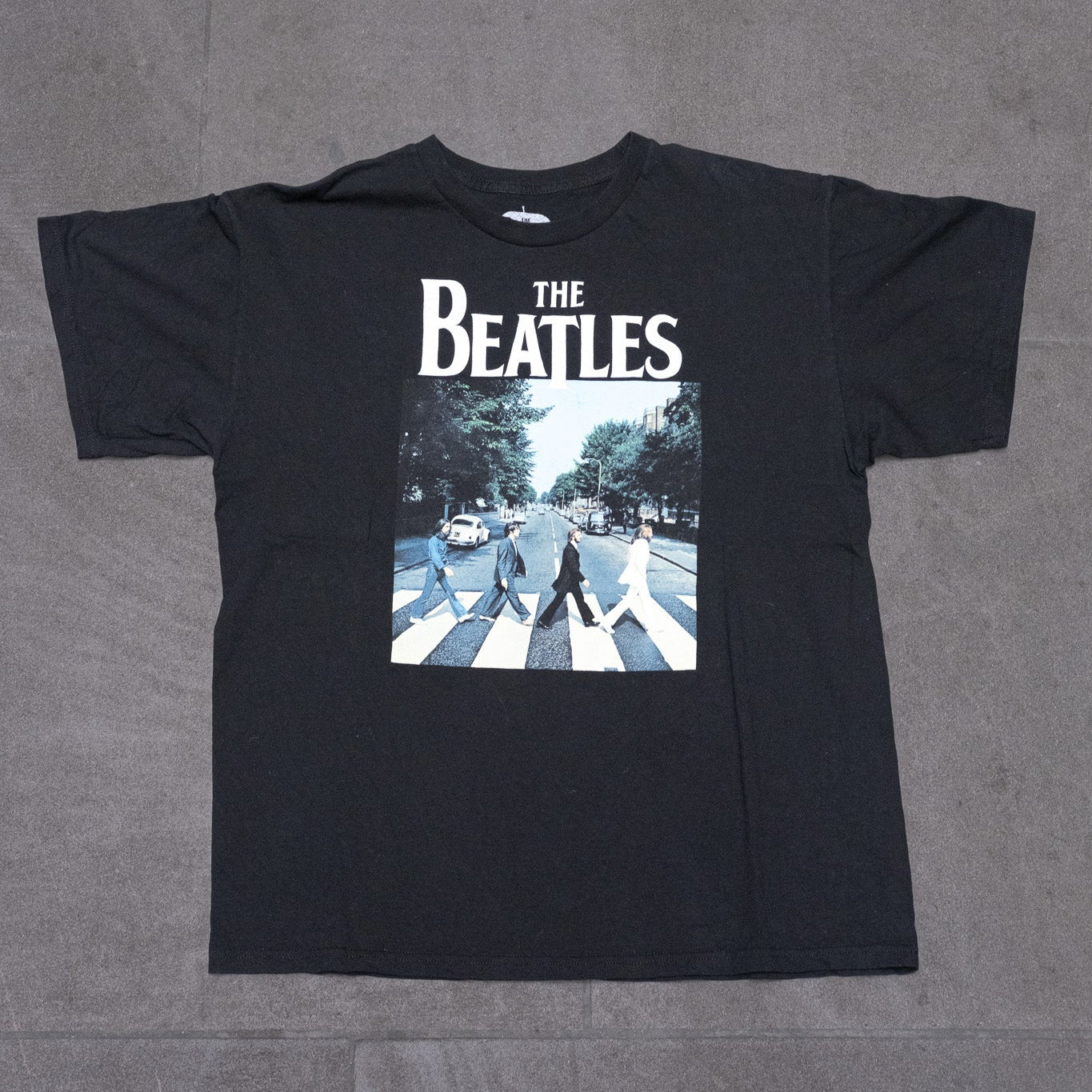 THE BEATLES T-SHIRT BLACK