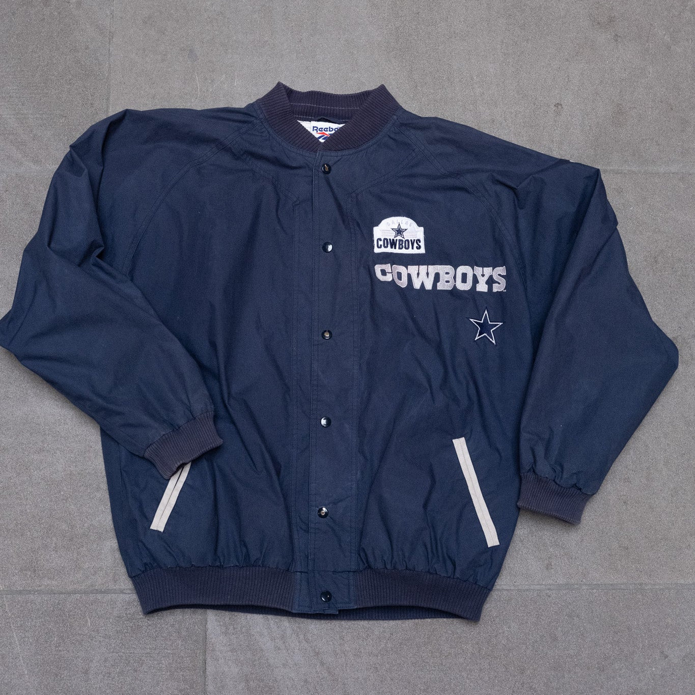 VINTAGE REEBOK COLLEGE JACKET "DALLAS COWBOYS"